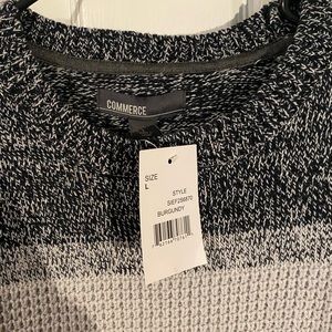New With Tags Commerce Sweater Large